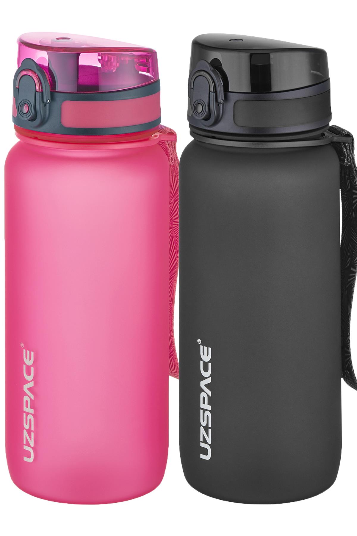 Uzspace 2`li Tritan Matara Seti 650 ml 14 Farklı Renk Seçeneği FiftyFifty