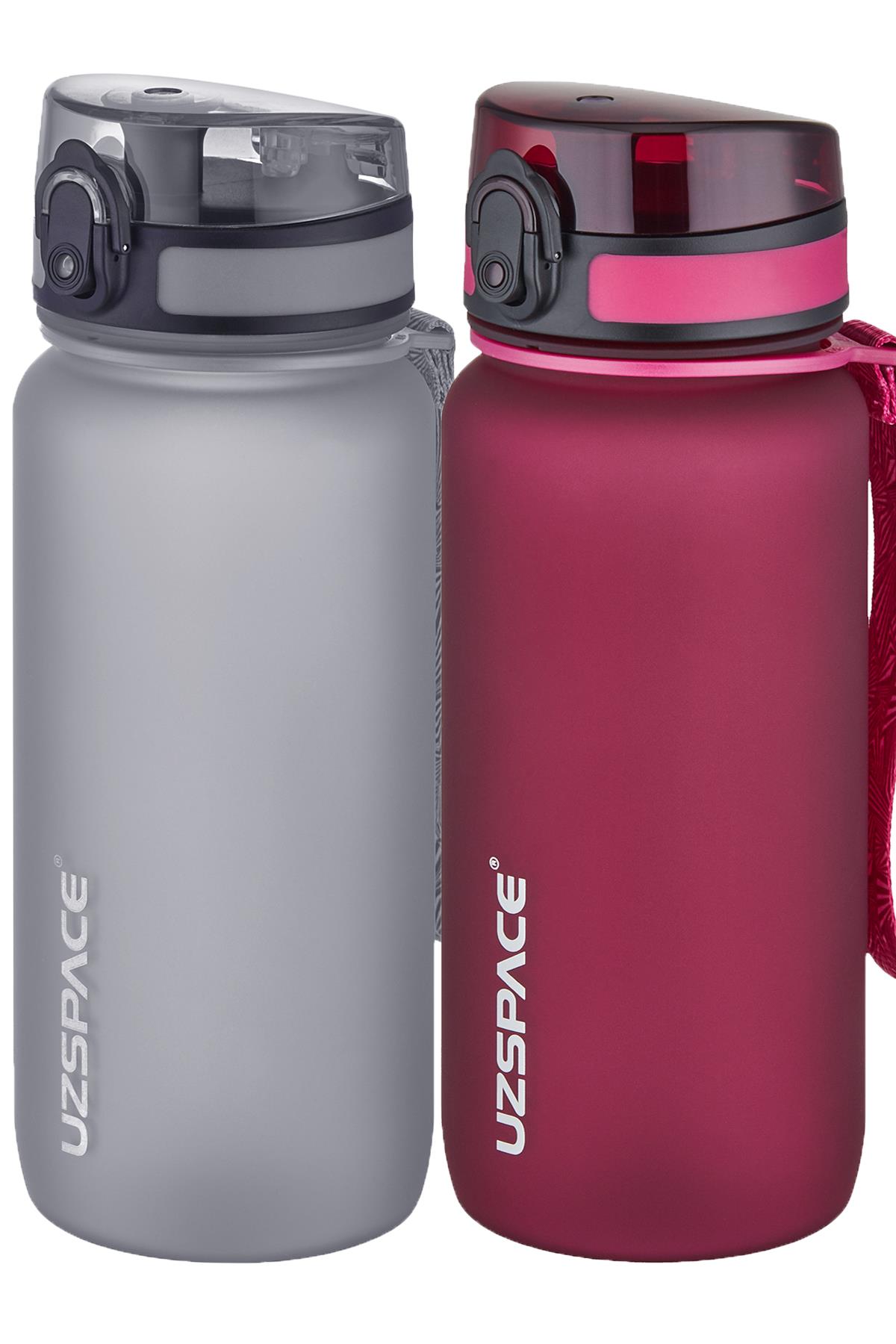 Uzspace 2`li Tritan Matara Seti 650 ml 14 Farklı Renk Seçeneği FiftyFifty