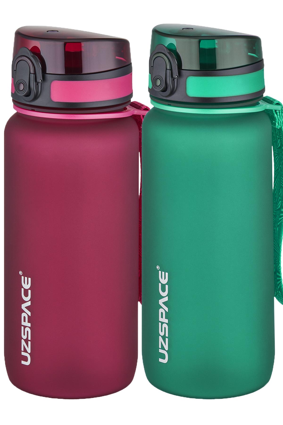 Uzspace 2`li Tritan Matara Seti 650 ml 14 Farklı Renk Seçeneği FiftyFifty