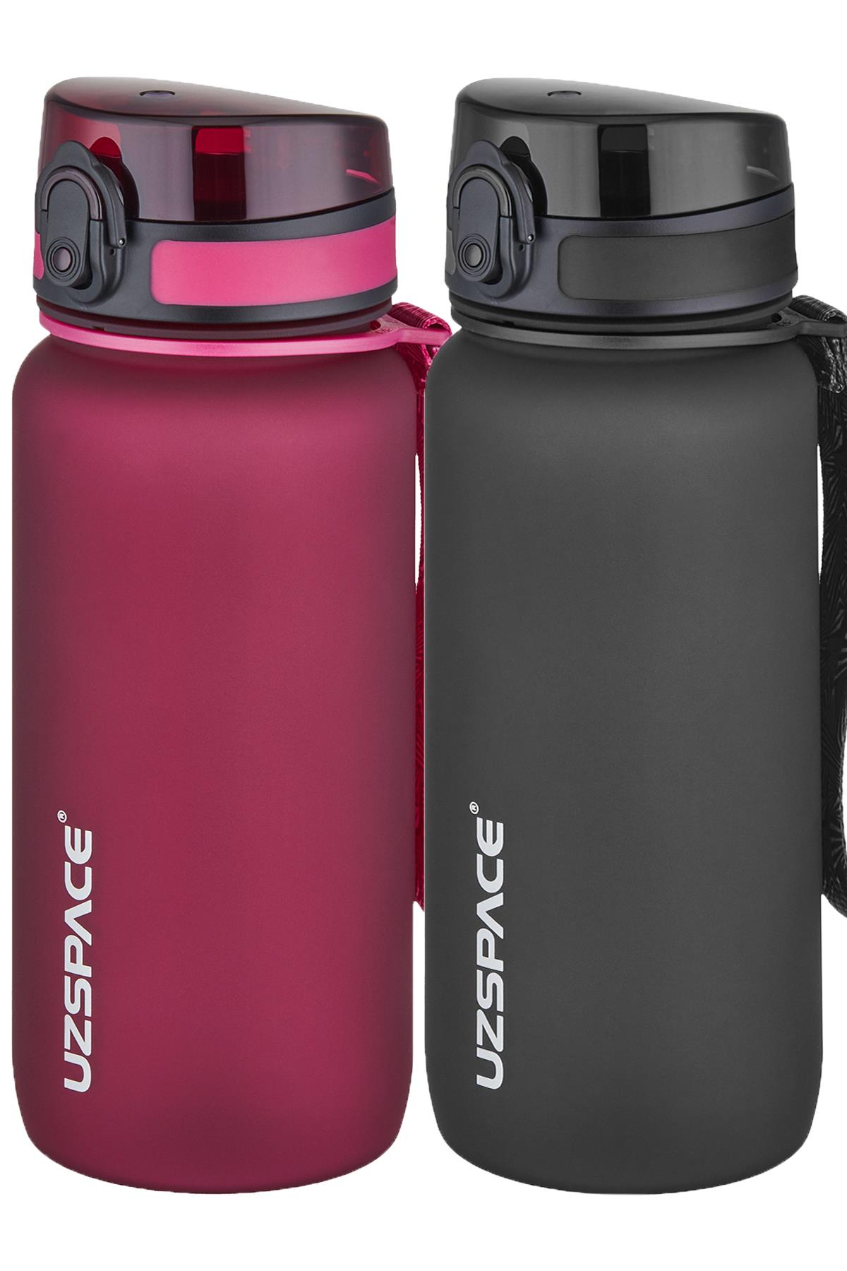 Uzspace 2`li Tritan Matara Seti 650 ml 14 Farklı Renk Seçeneği FiftyFifty