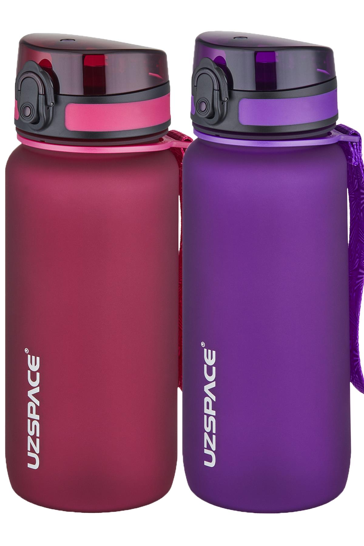 Uzspace 2`li Tritan Matara Seti 650 ml 14 Farklı Renk Seçeneği FiftyFifty