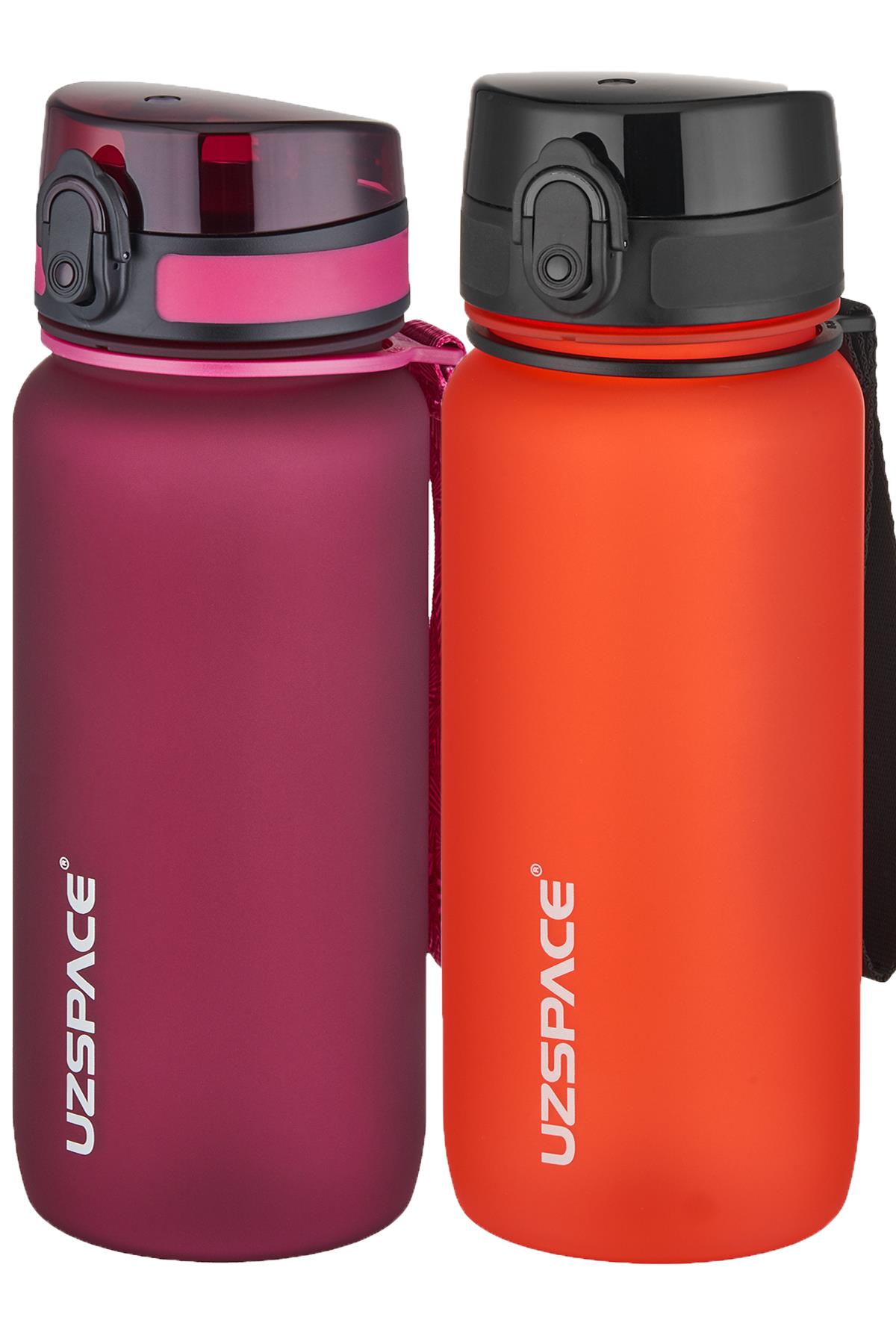 Uzspace 2`li Tritan Matara Seti 650 ml 14 Farklı Renk Seçeneği FiftyFifty