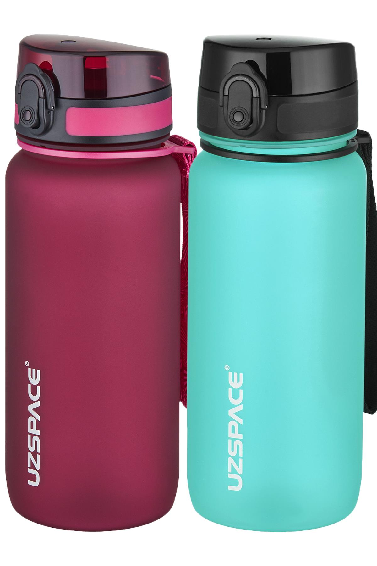 Uzspace 2`li Tritan Matara Seti 650 ml 14 Farklı Renk Seçeneği FiftyFifty