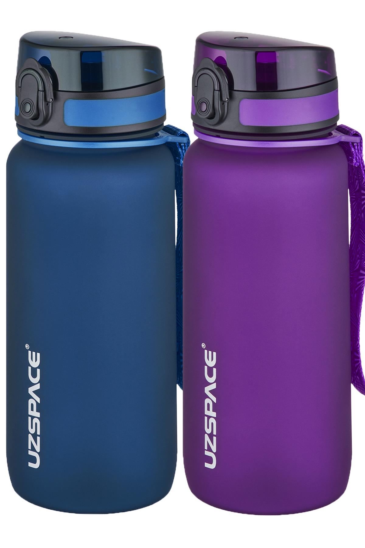 Uzspace 2`li Tritan Matara Seti 650 ml 14 Farklı Renk Seçeneği FiftyFifty