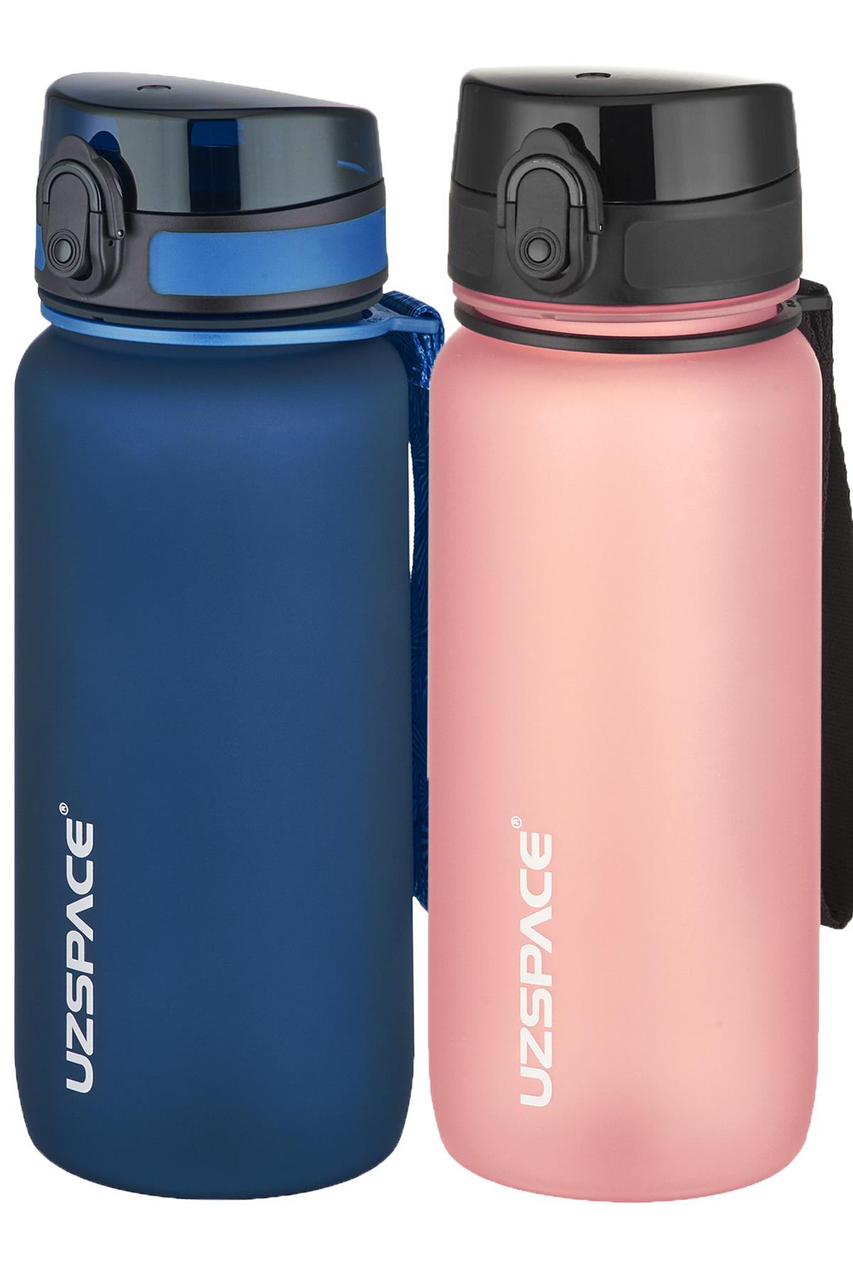 Uzspace 2`li Tritan Matara Seti 650 ml 14 Farklı Renk Seçeneği FiftyFifty