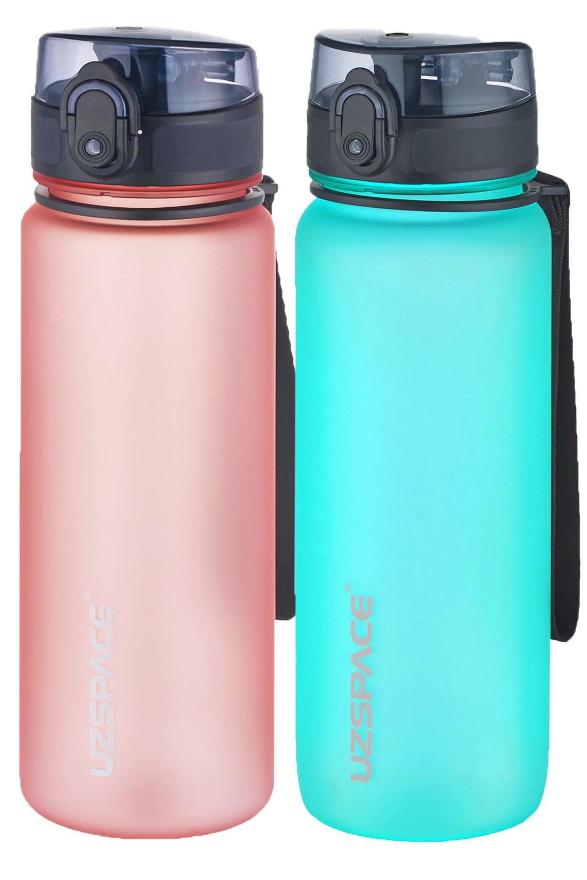 Uzspace 2`li Tritan Matara Seti 800 ml 14 Farklı Renk Seçeneği FiftyFifty