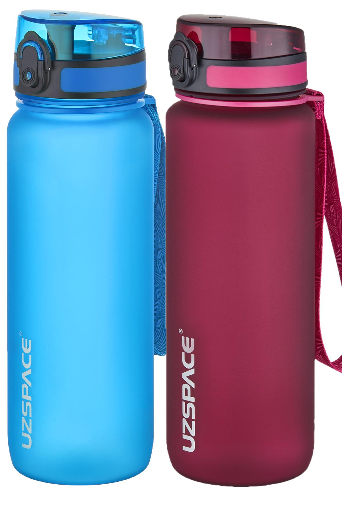 Uzspace 2`li Tritan Matara Seti 800 ml 14 Farklı Renk Seçeneği FiftyFifty