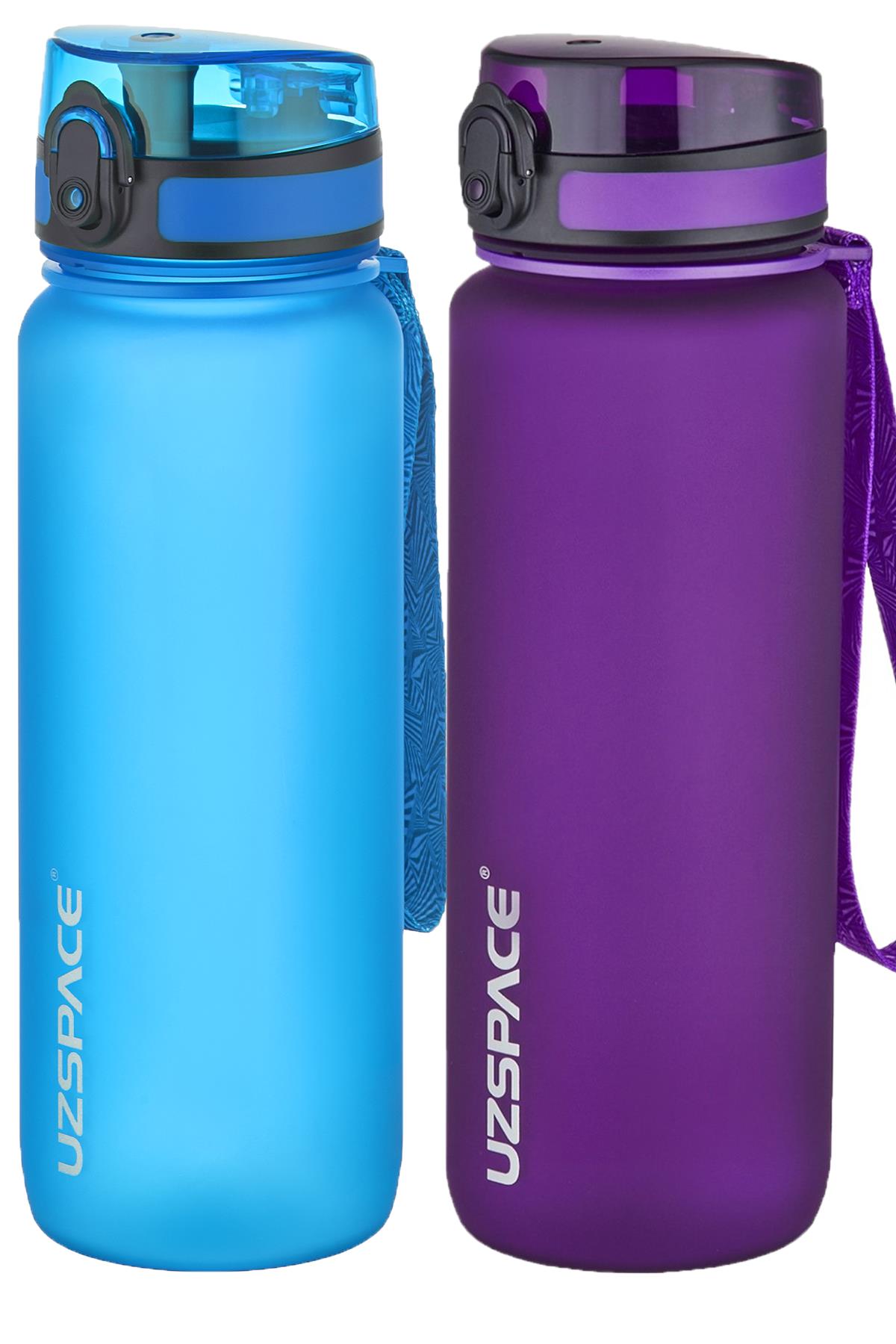 Uzspace 2`li Tritan Matara Seti 800 ml 14 Farklı Renk Seçeneği FiftyFifty