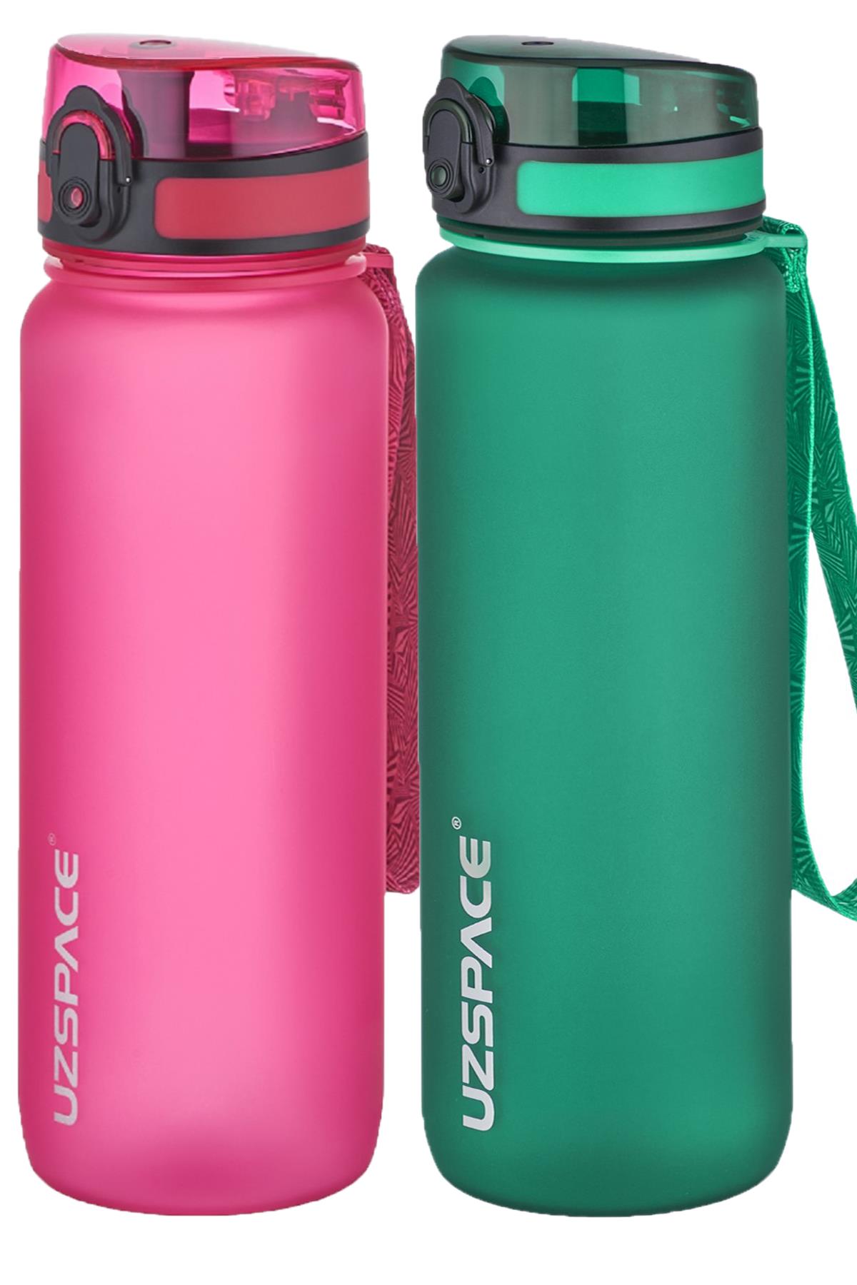 Uzspace 2`li Tritan Matara Seti 800 ml 14 Farklı Renk Seçeneği FiftyFifty