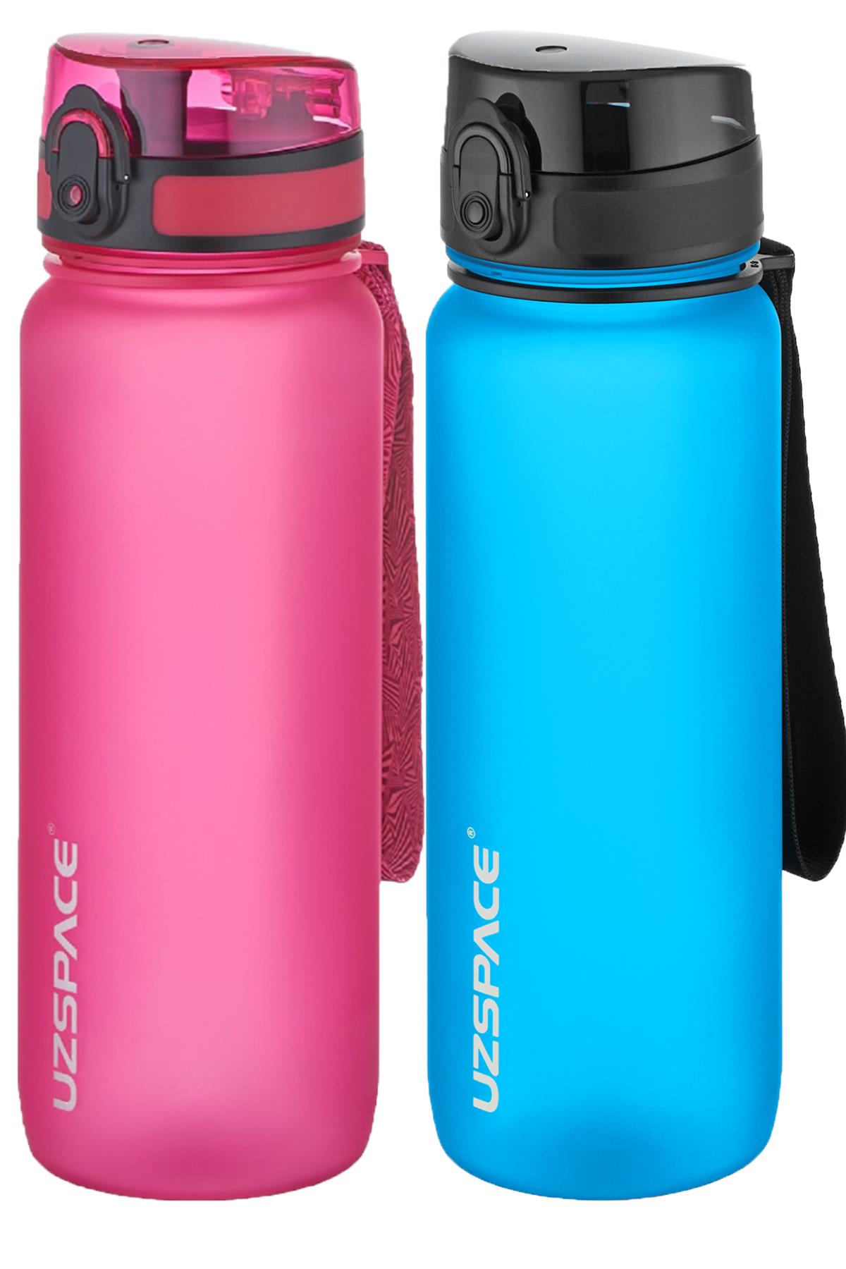 Uzspace 2`li Tritan Matara Seti 800 ml 14 Farklı Renk Seçeneği FiftyFifty