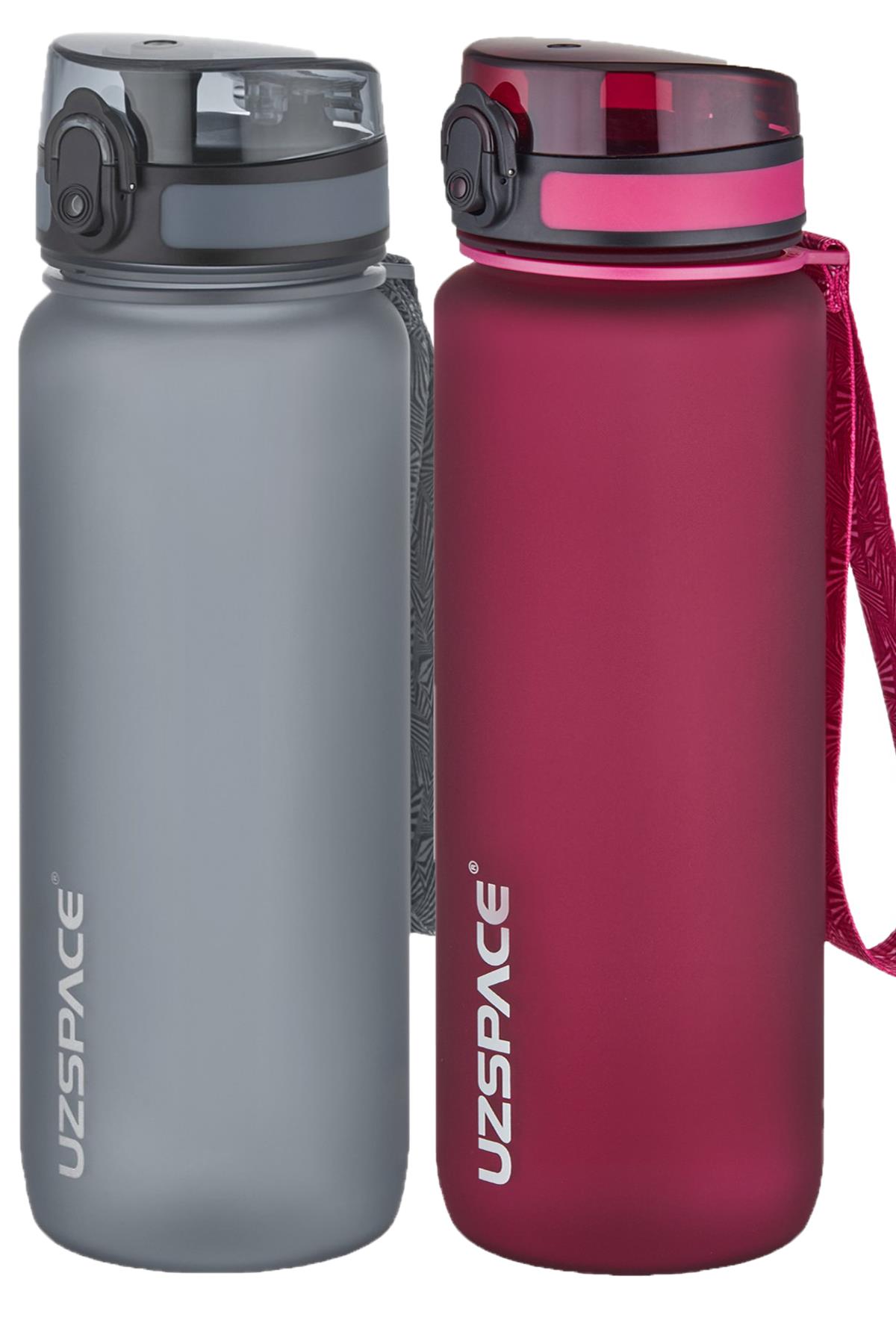 Uzspace 2`li Tritan Matara Seti 800 ml 14 Farklı Renk Seçeneği FiftyFifty