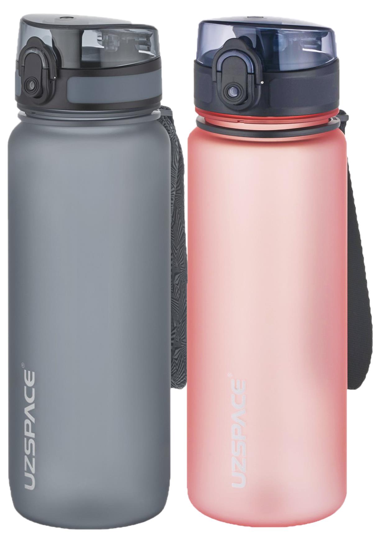 Uzspace 2`li Tritan Matara Seti 800 ml 14 Farklı Renk Seçeneği FiftyFifty