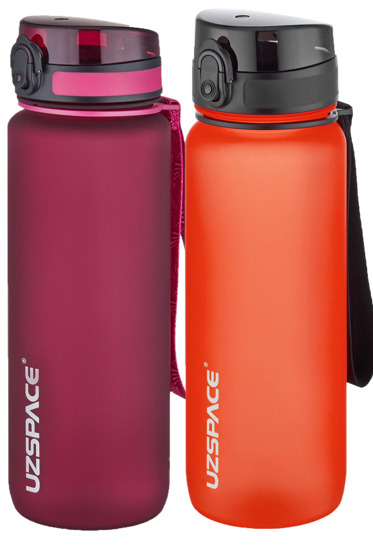 Uzspace 2`li Tritan Matara Seti 800 ml 14 Farklı Renk Seçeneği FiftyFifty