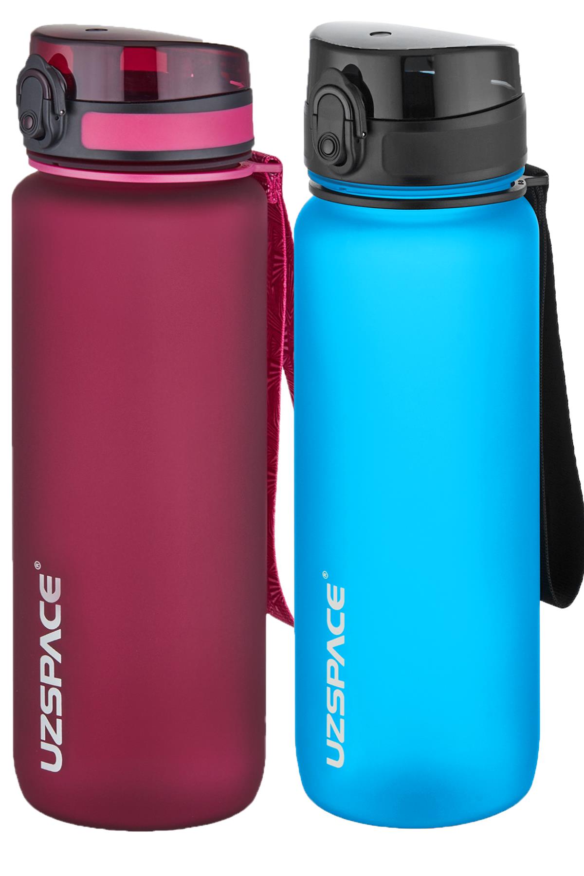 Uzspace 2`li Tritan Matara Seti 800 ml 14 Farklı Renk Seçeneği FiftyFifty