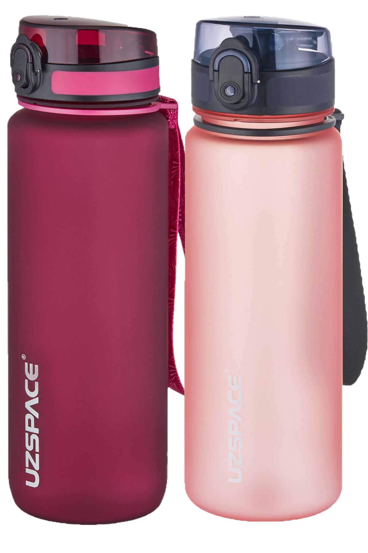 Uzspace 2`li Tritan Matara Seti 800 ml 14 Farklı Renk Seçeneği FiftyFifty
