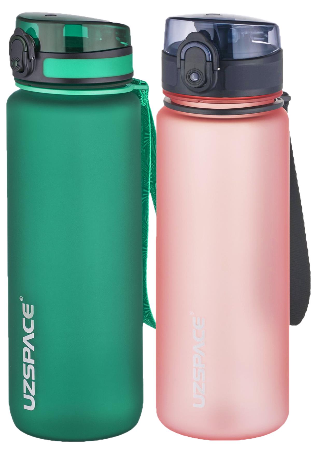 Uzspace 2`li Tritan Matara Seti 800 ml 14 Farklı Renk Seçeneği FiftyFifty