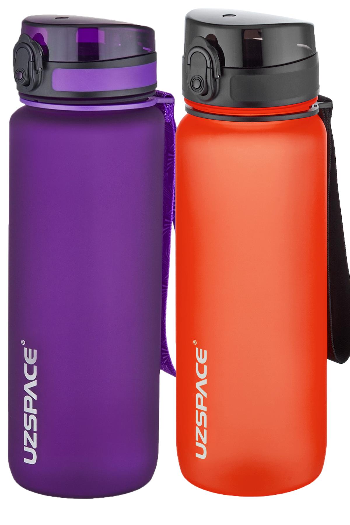 Uzspace 2`li Tritan Matara Seti 800 ml 14 Farklı Renk Seçeneği FiftyFifty