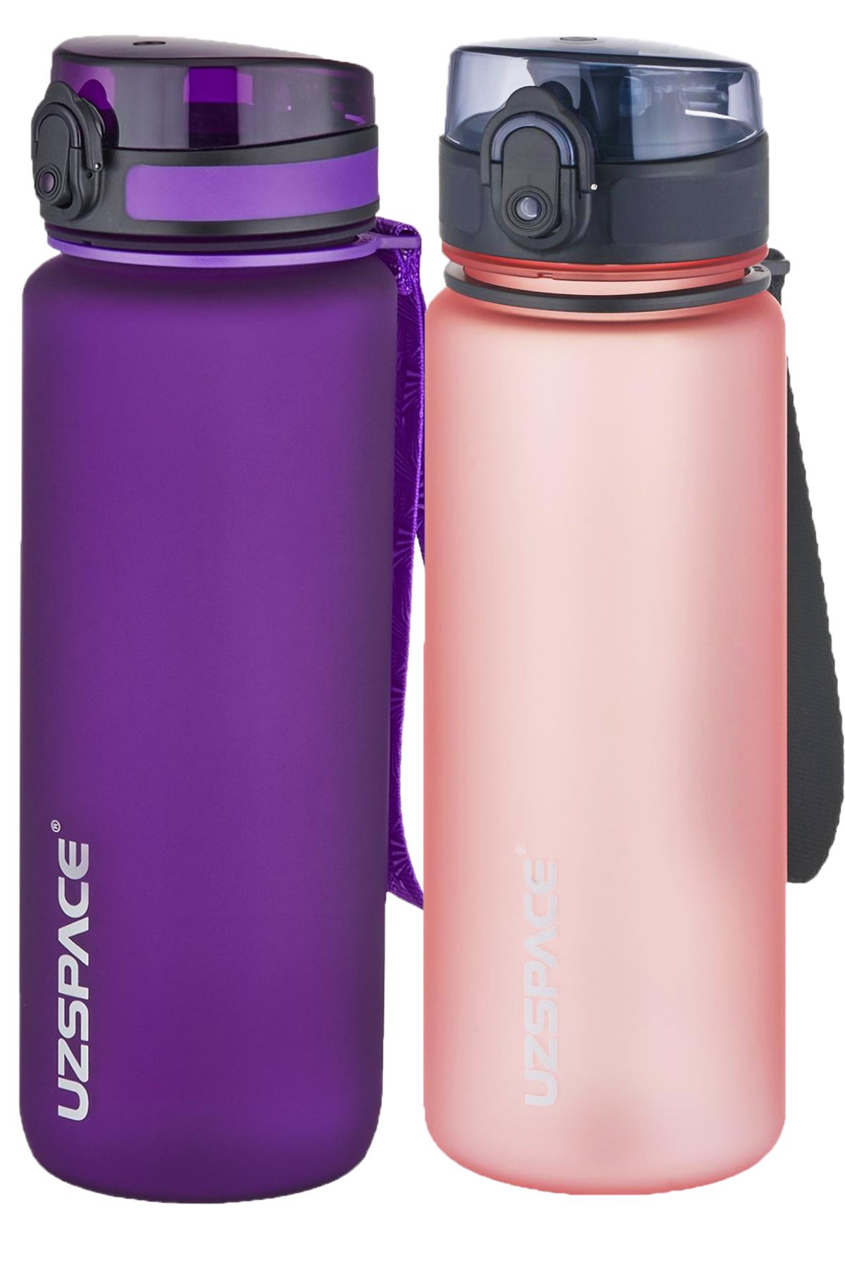 Uzspace 2`li Tritan Matara Seti 800 ml 14 Farklı Renk Seçeneği FiftyFifty