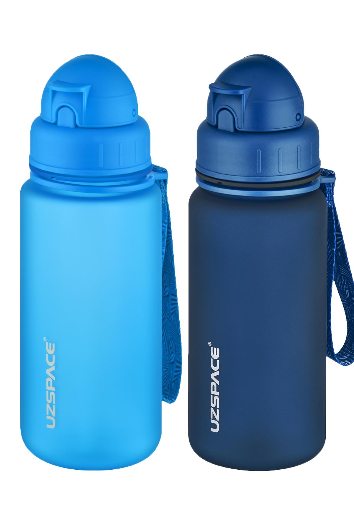 Uzspace 2`li Pipetli Tritan Matara Seti 400 ml FiftyFifty