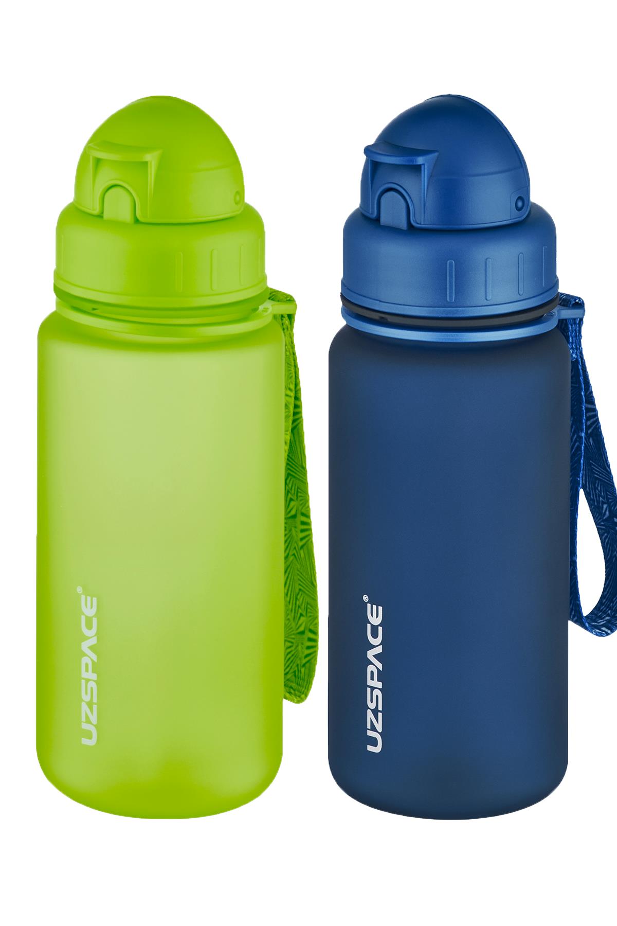 Uzspace 2`li Pipetli Tritan Matara Seti 400 ml FiftyFifty