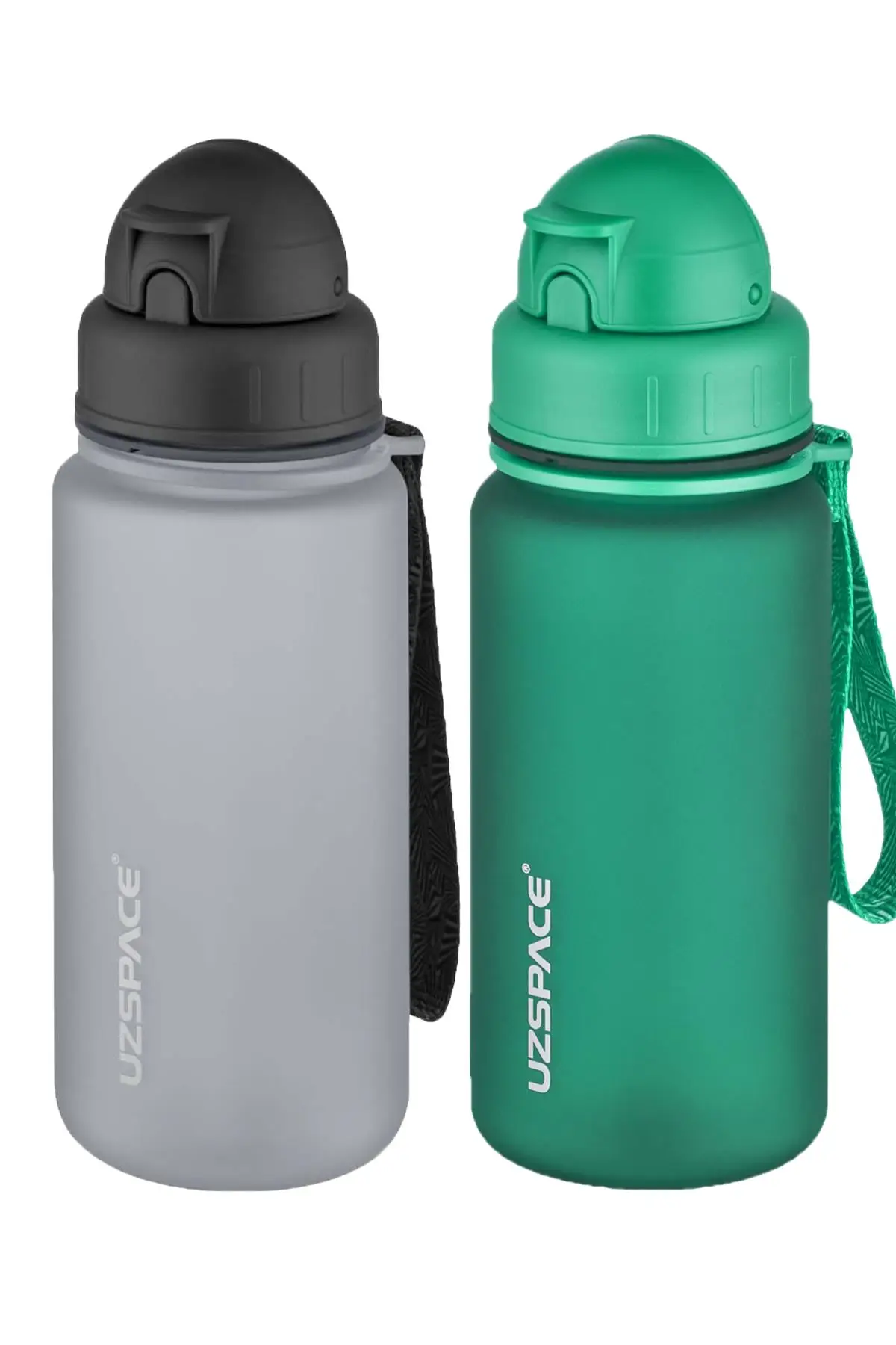 Uzspace 2`li Pipetli Tritan Matara Seti 400 ml FiftyFifty