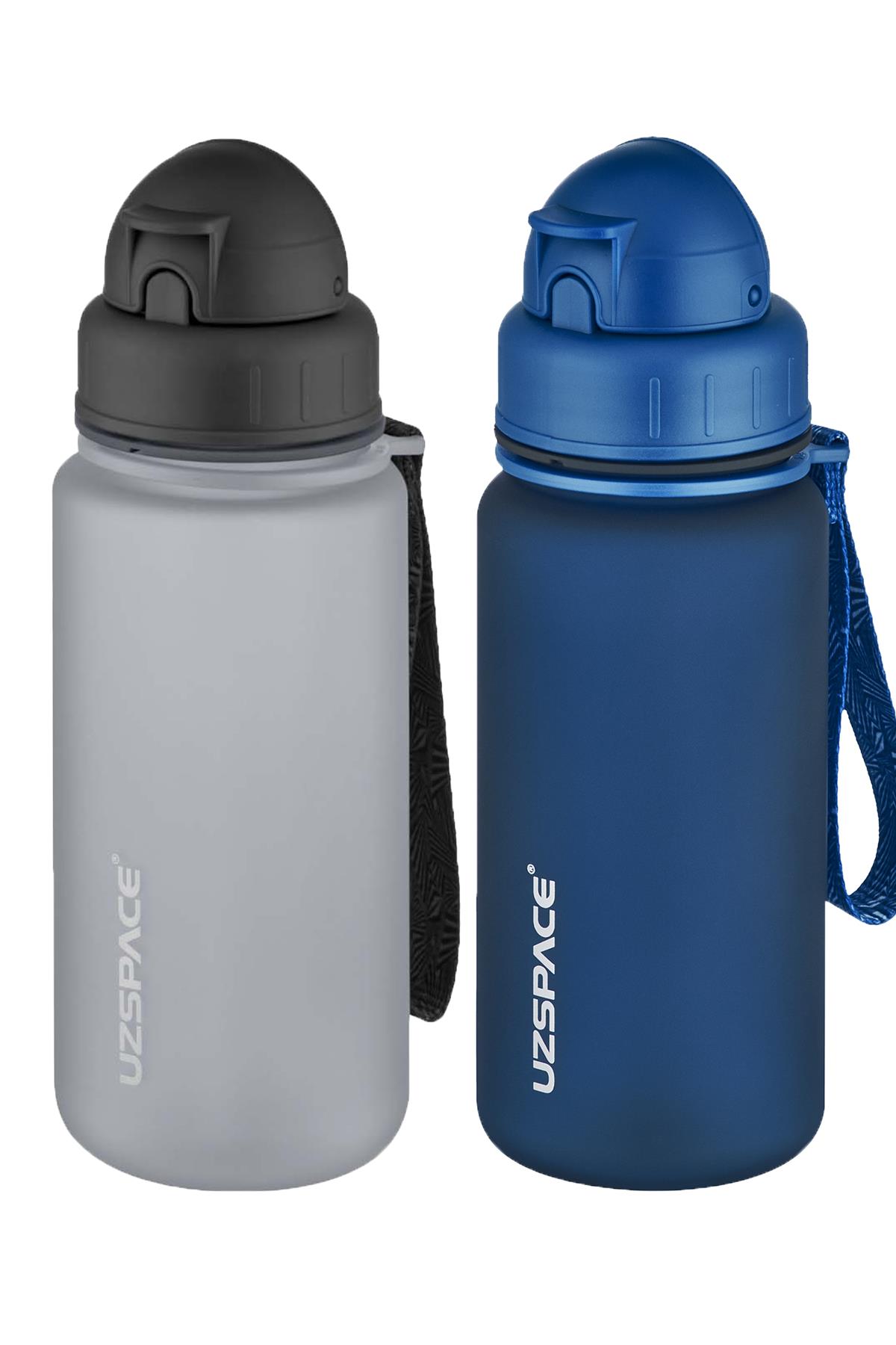 Uzspace 2`li Pipetli Tritan Matara Seti 400 ml FiftyFifty