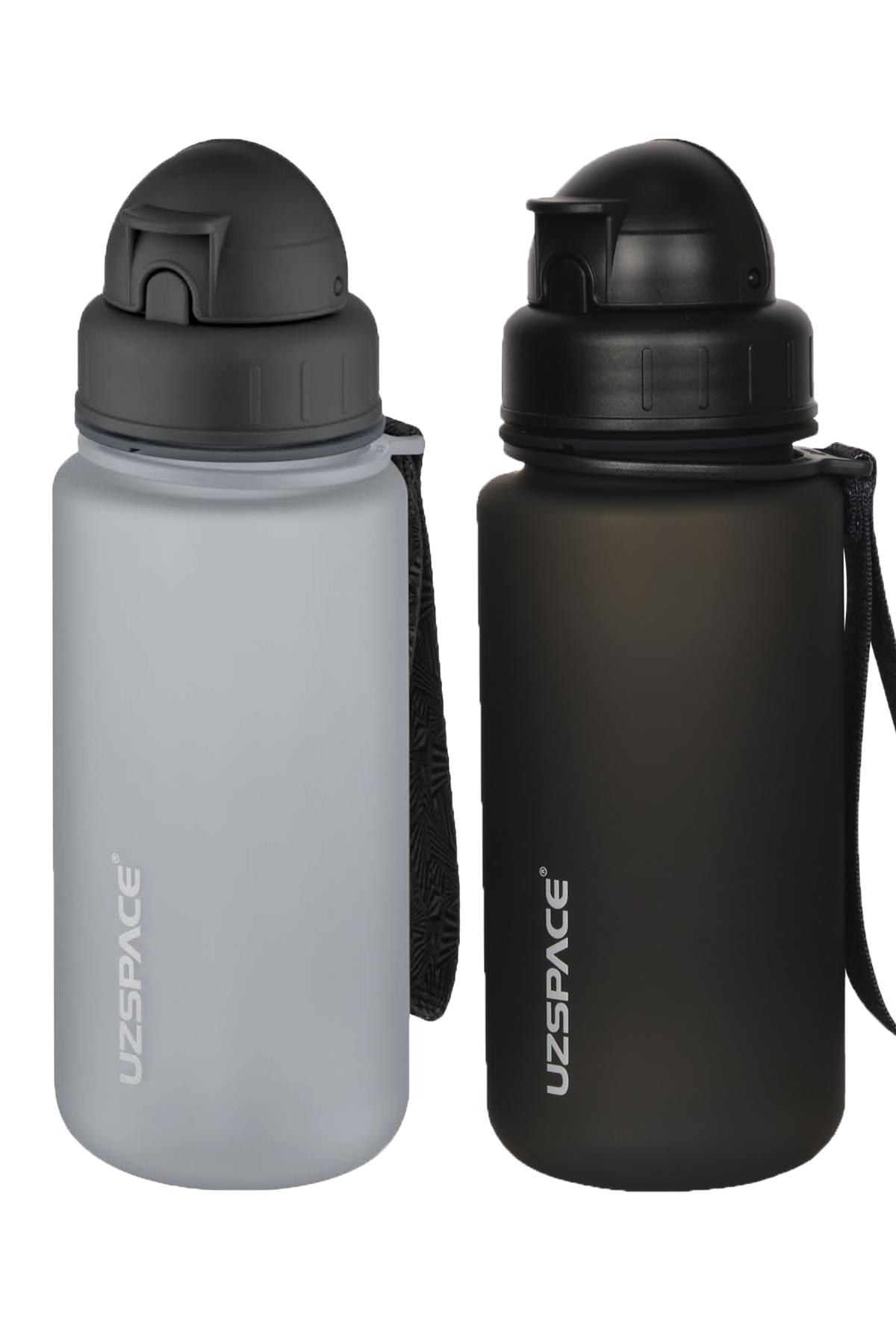 Uzspace 2`li Pipetli Tritan Matara Seti 400 ml FiftyFifty