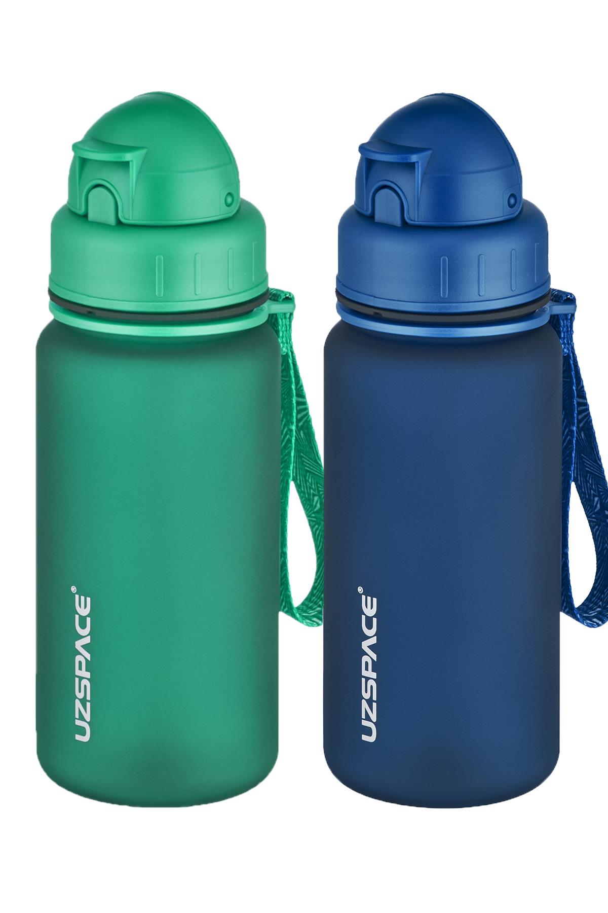 Uzspace 2`li Pipetli Tritan Matara Seti 400 ml FiftyFifty
