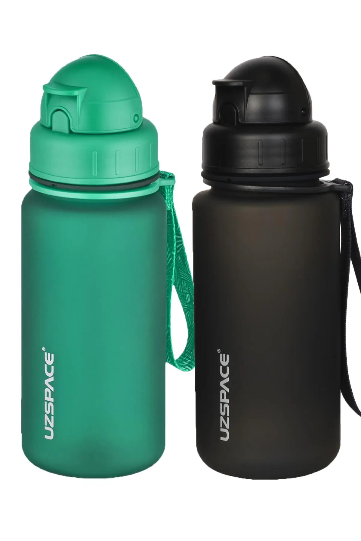 Uzspace 2`li Pipetli Tritan Matara Seti 400 ml FiftyFifty