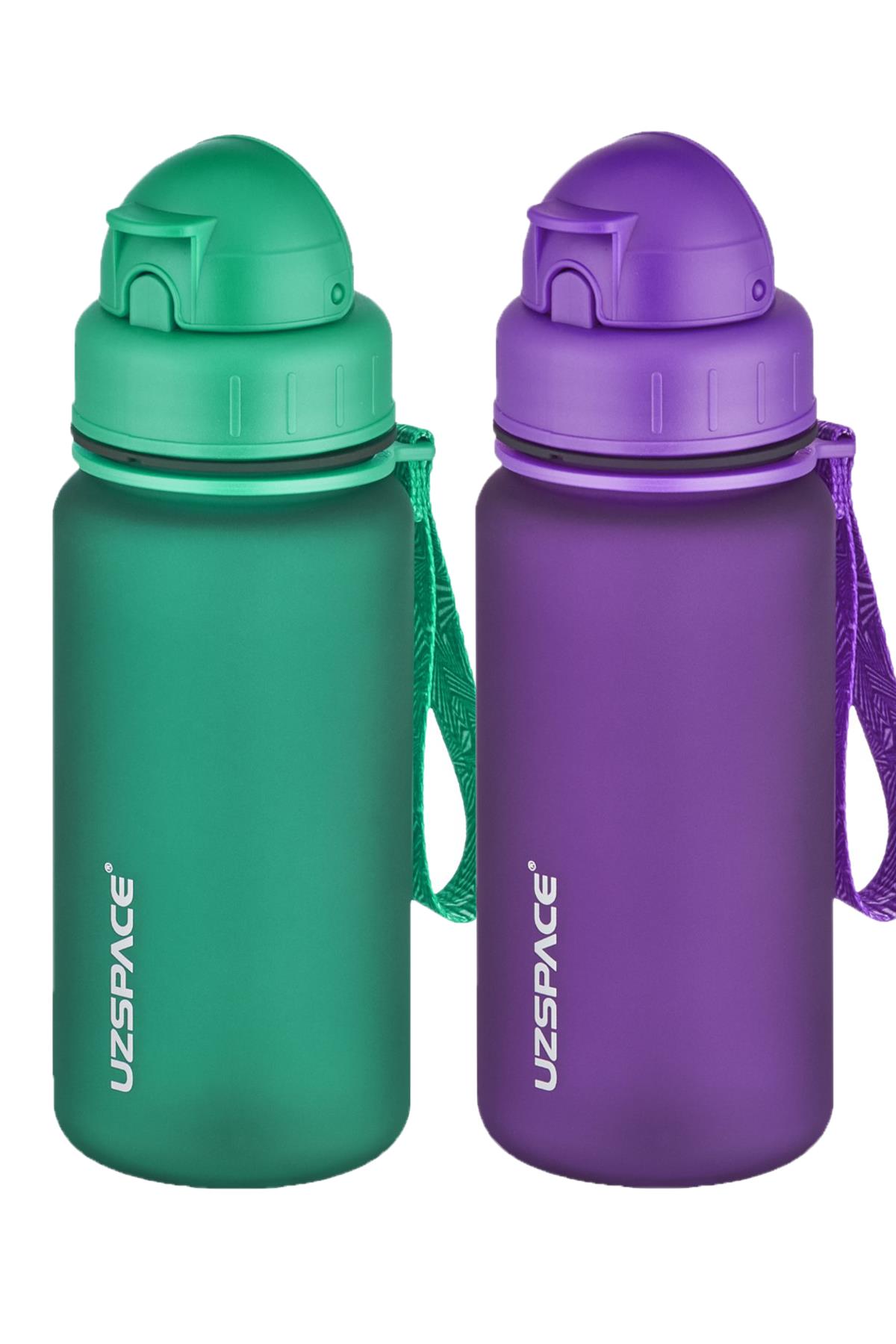 Uzspace 2`li Pipetli Tritan Matara Seti 400 ml FiftyFifty