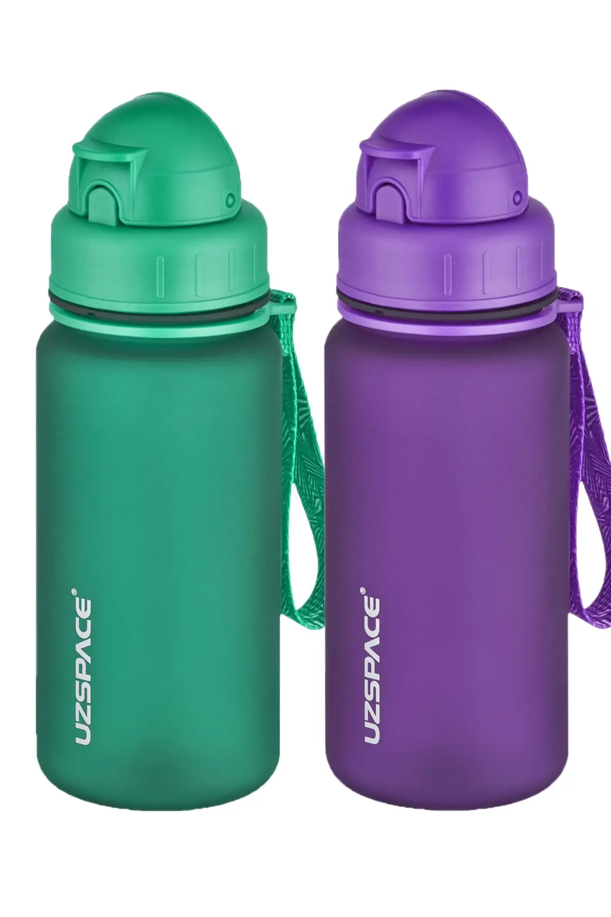 Uzspace 2`li Pipetli Tritan Matara Seti 400 ml FiftyFifty