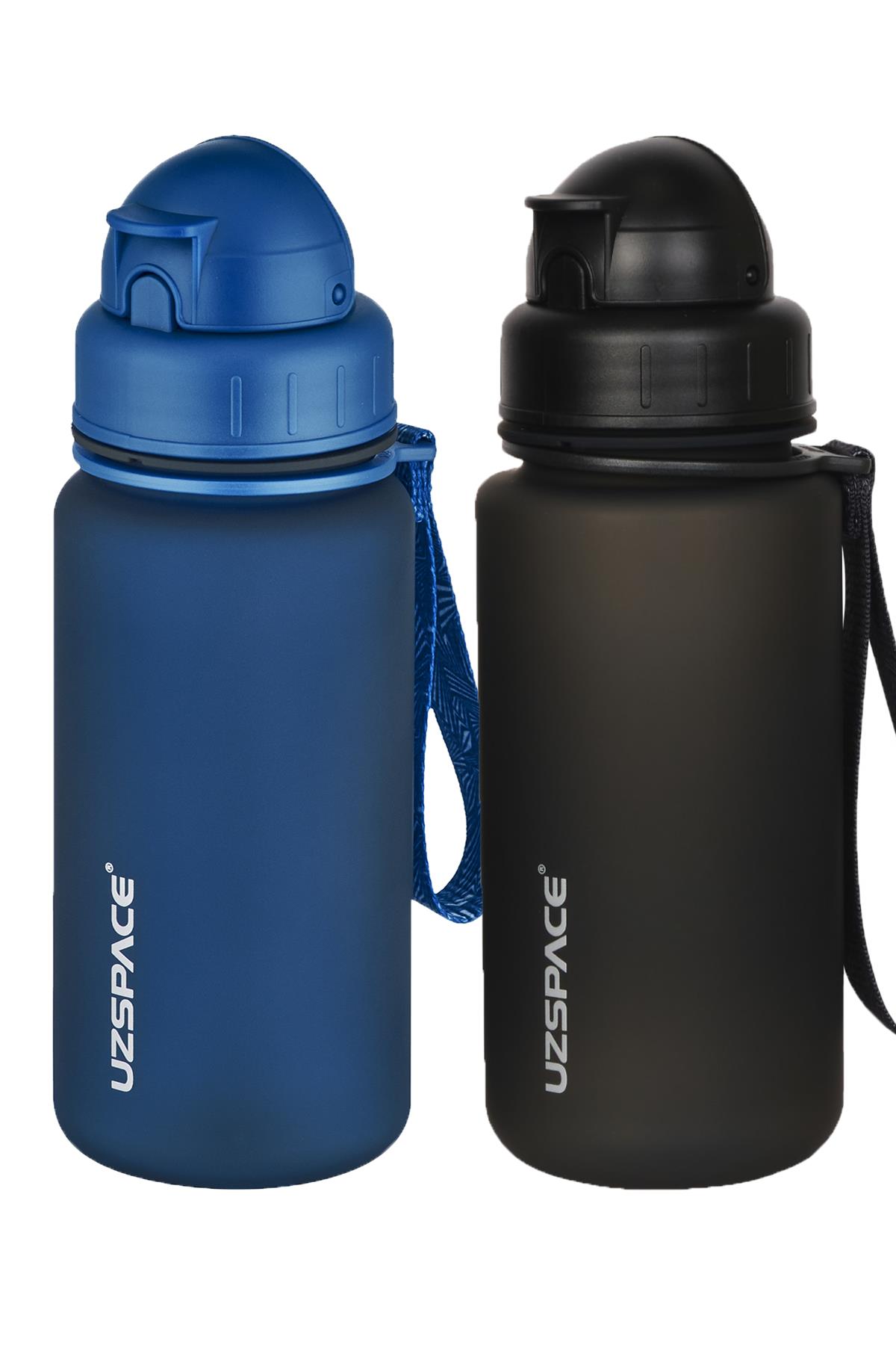 Uzspace 2`li Pipetli Tritan Matara Seti 400 ml FiftyFifty