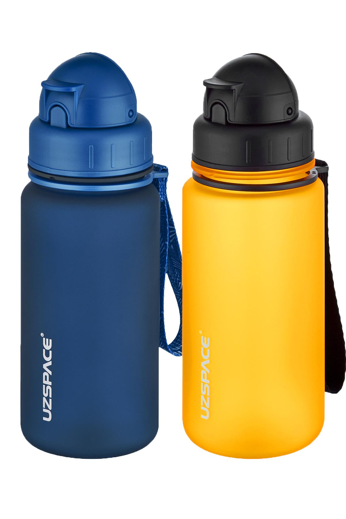 Uzspace 2`li Pipetli Tritan Matara Seti 400 ml FiftyFifty