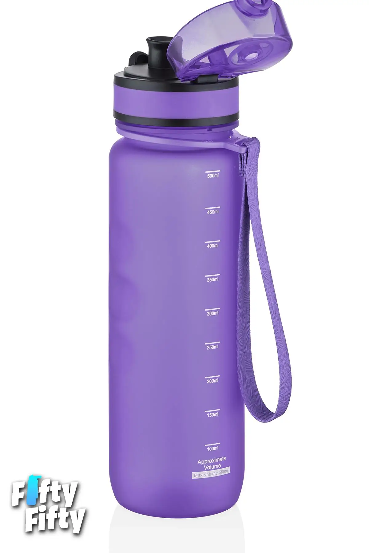 Uzspace 500 ML Kaydırmaz Maksimum Tutuş Destekli Tritan Su Matarası -FFUZ1215