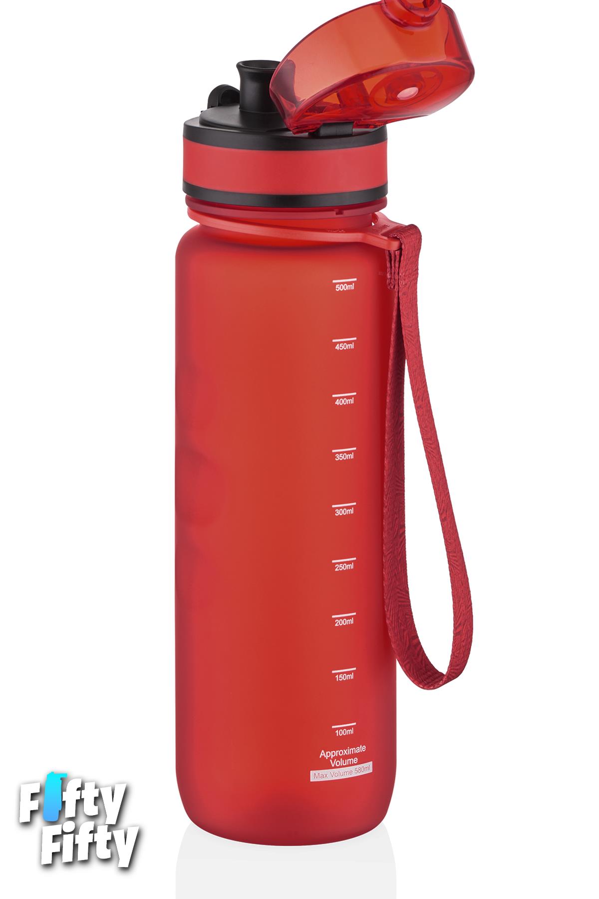Uzspace 500 ML Kaydırmaz Maksimum Tutuş Destekli Tritan Su Matarası -FFUZ1215