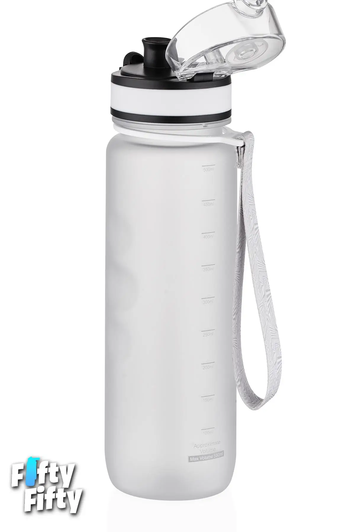 Uzspace 500 ML Kaydırmaz Maksimum Tutuş Destekli Tritan Su Matarası -FFUZ1215