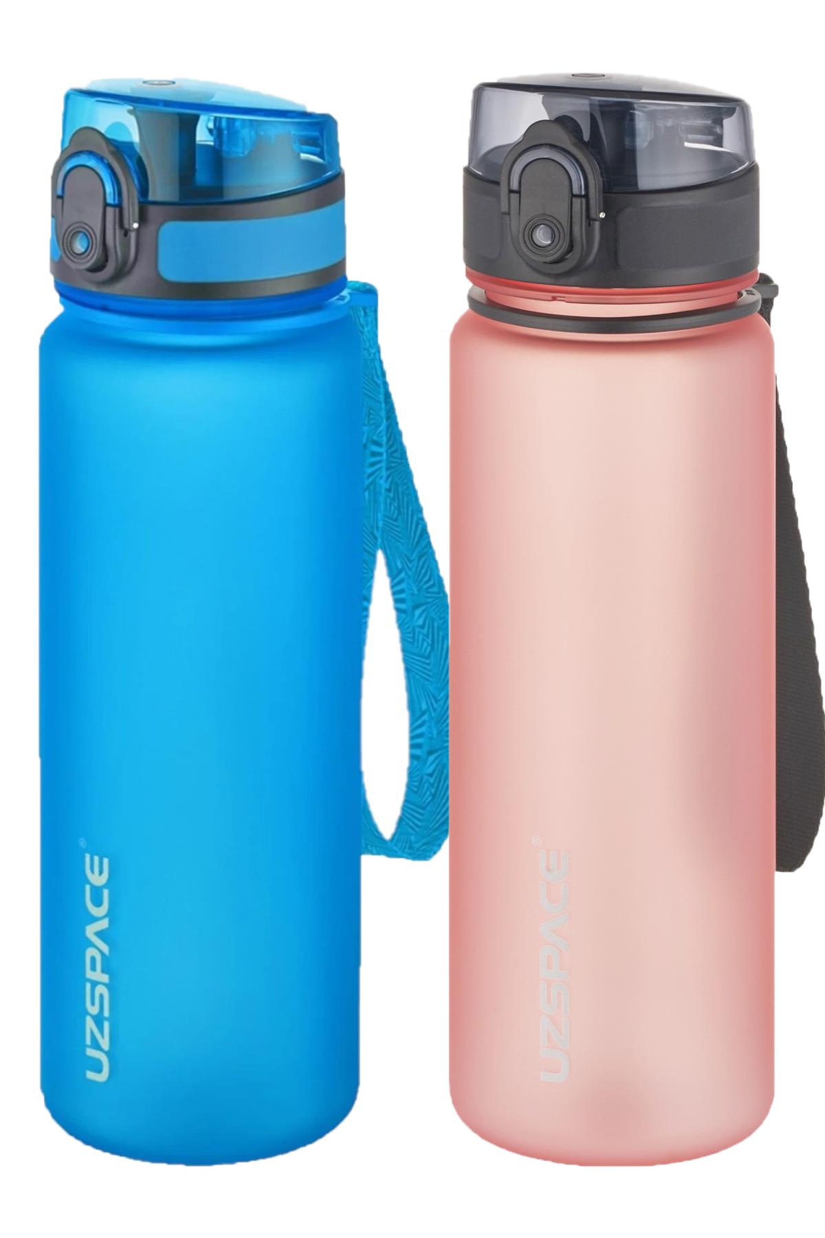Uzspace 2`li Tritan Matara Seti 500 ml 14 Farklı Renk Seçeneği FiftyFifty