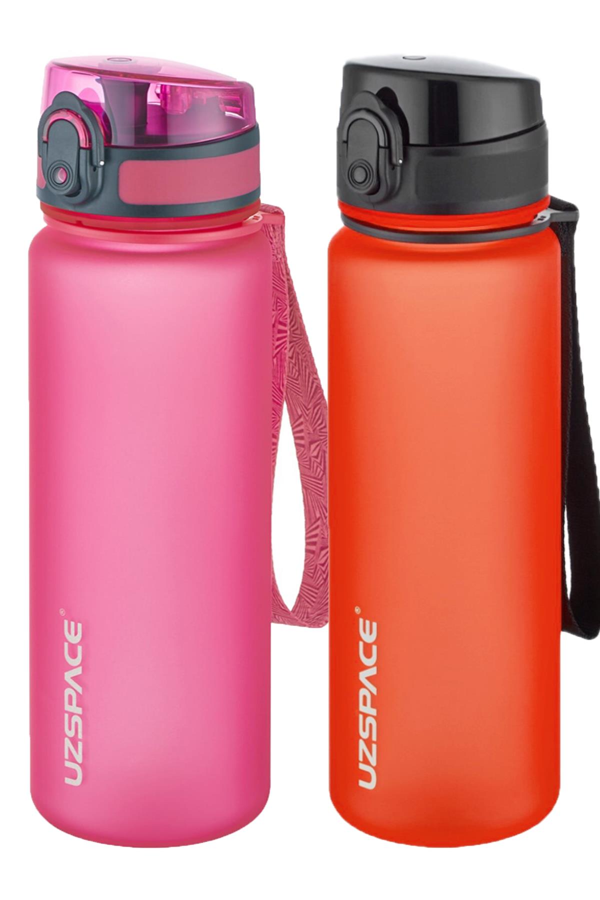 Uzspace 2`li Tritan Matara Seti 500 ml 14 Farklı Renk Seçeneği FiftyFifty