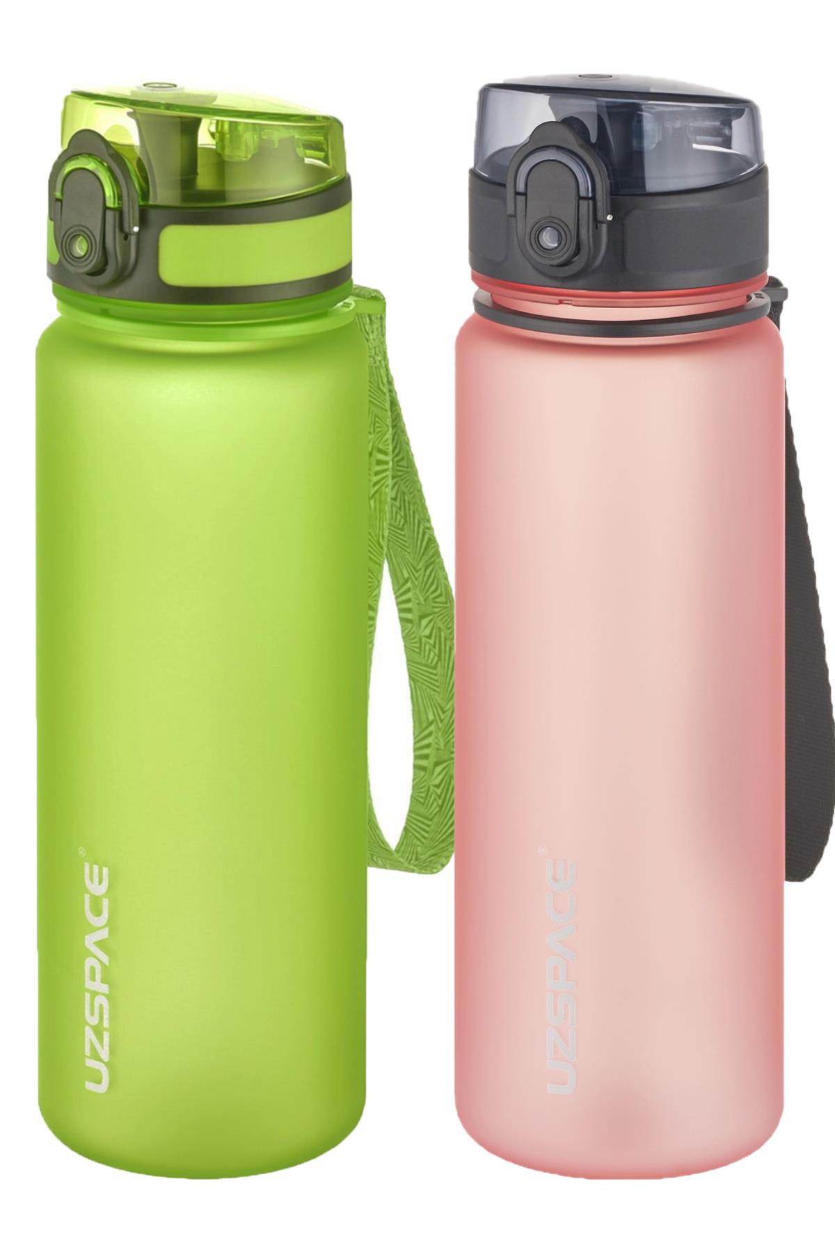 Uzspace 2`li Tritan Matara Seti 500 ml 14 Farklı Renk Seçeneği FiftyFifty
