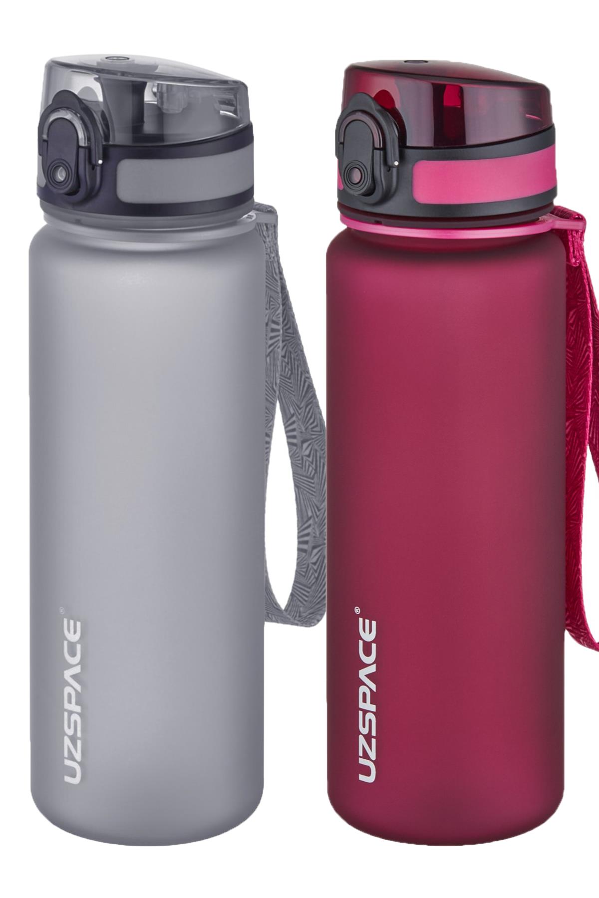 Uzspace 2`li Tritan Matara Seti 500 ml 14 Farklı Renk Seçeneği FiftyFifty