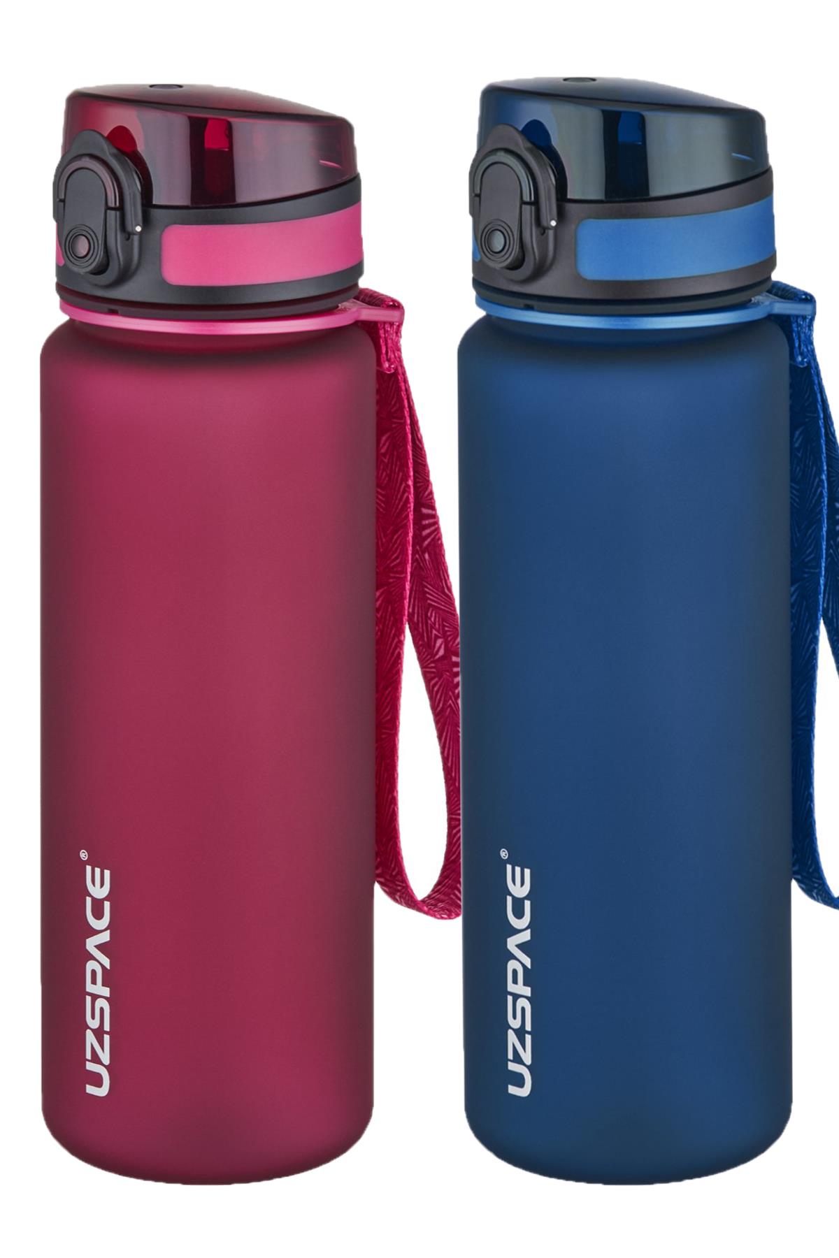 Uzspace 2`li Tritan Matara Seti 500 ml 14 Farklı Renk Seçeneği FiftyFifty