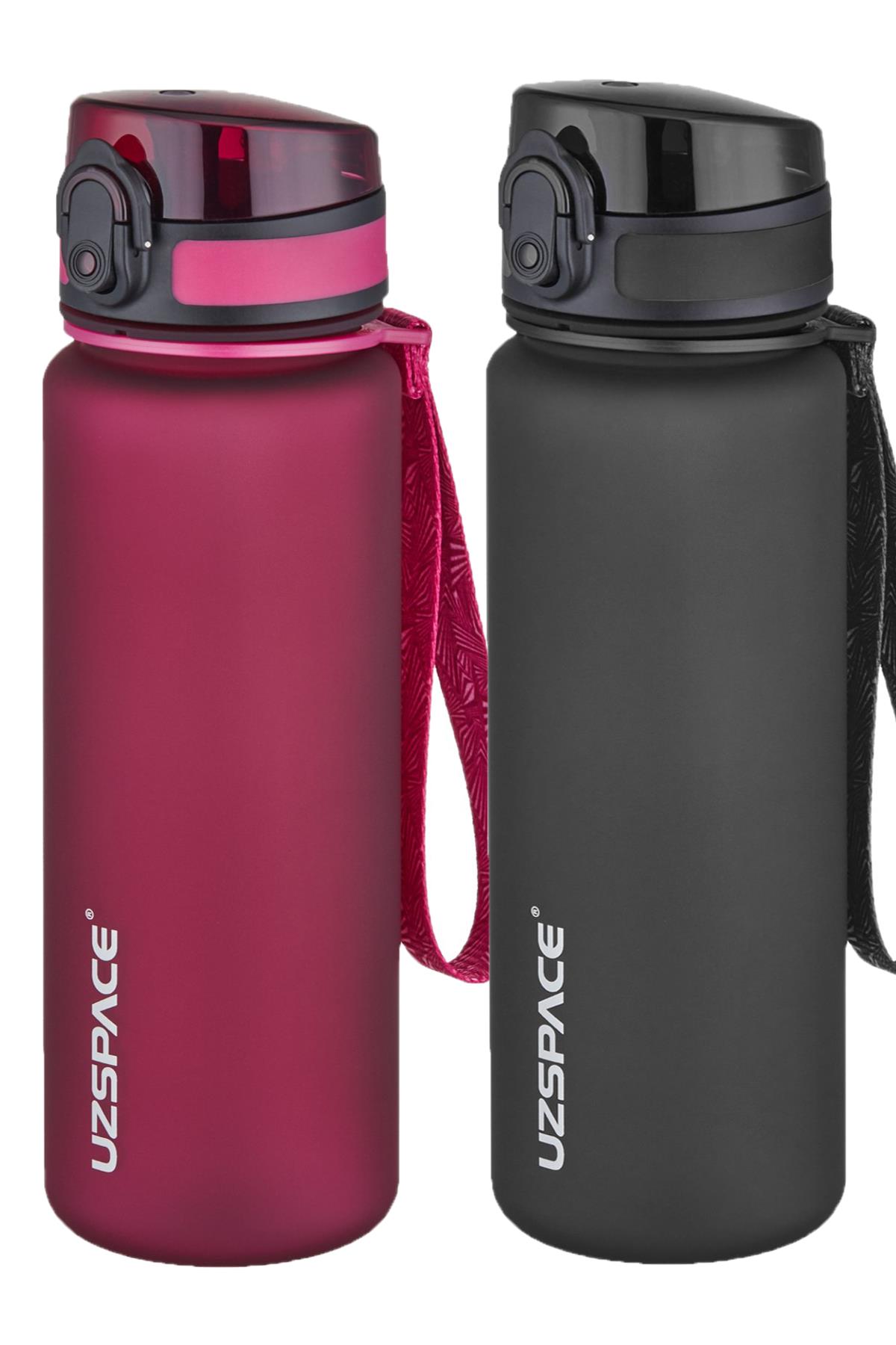 Uzspace 2`li Tritan Matara Seti 500 ml 14 Farklı Renk Seçeneği FiftyFifty