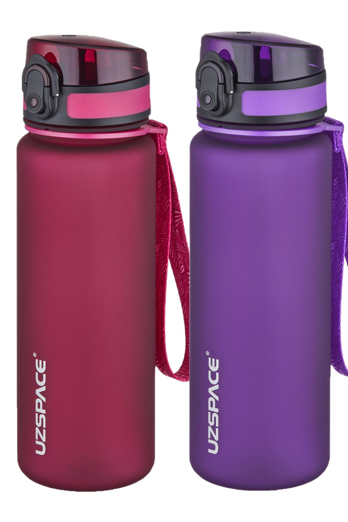 Uzspace 2`li Tritan Matara Seti 500 ml 14 Farklı Renk Seçeneği FiftyFifty