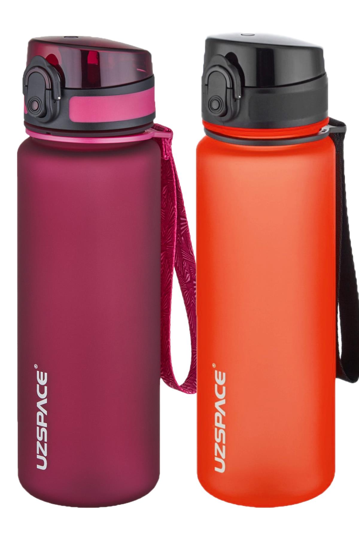 Uzspace 2`li Tritan Matara Seti 500 ml 14 Farklı Renk Seçeneği FiftyFifty