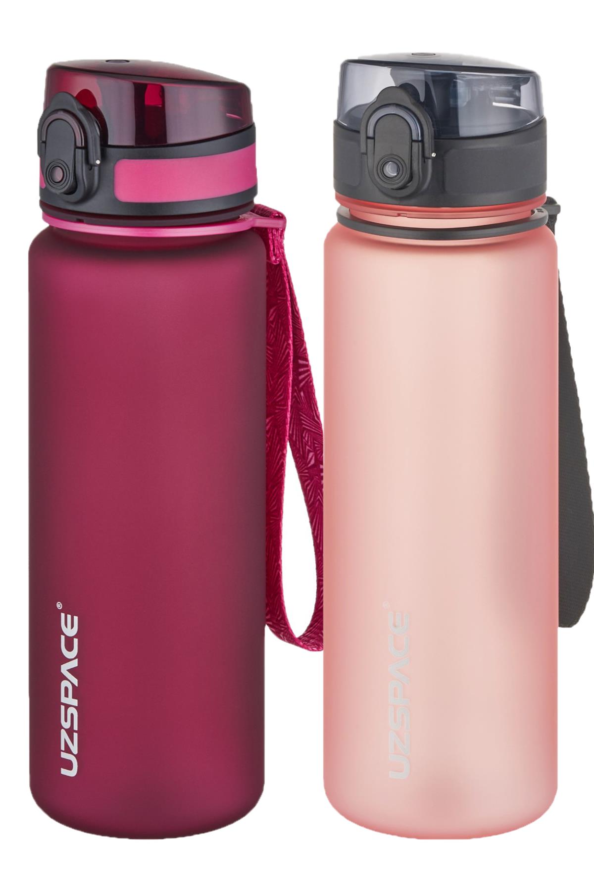 Uzspace 2`li Tritan Matara Seti 500 ml 14 Farklı Renk Seçeneği FiftyFifty