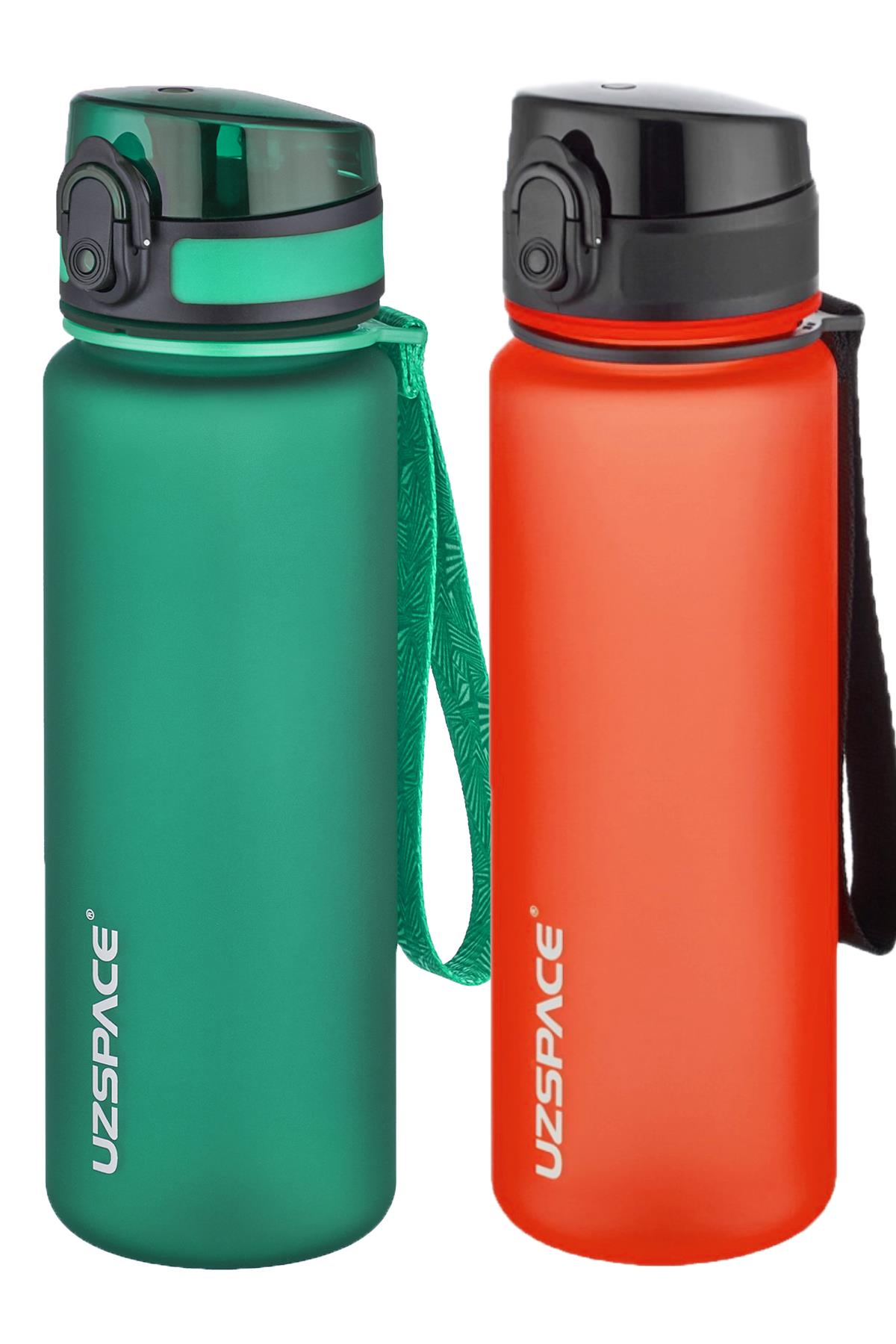 Uzspace 2`li Tritan Matara Seti 500 ml 14 Farklı Renk Seçeneği FiftyFifty