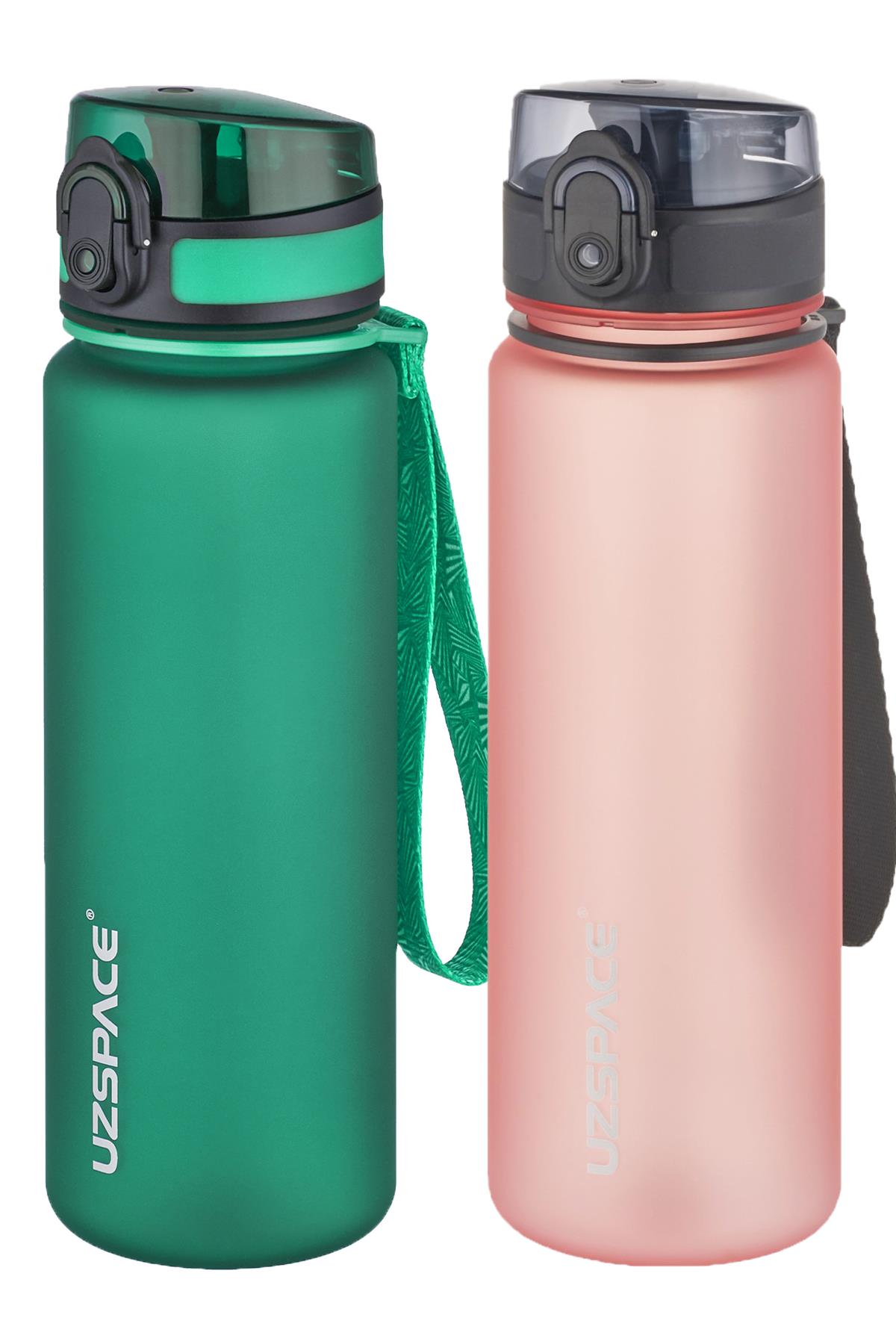 Uzspace 2`li Tritan Matara Seti 500 ml 14 Farklı Renk Seçeneği FiftyFifty