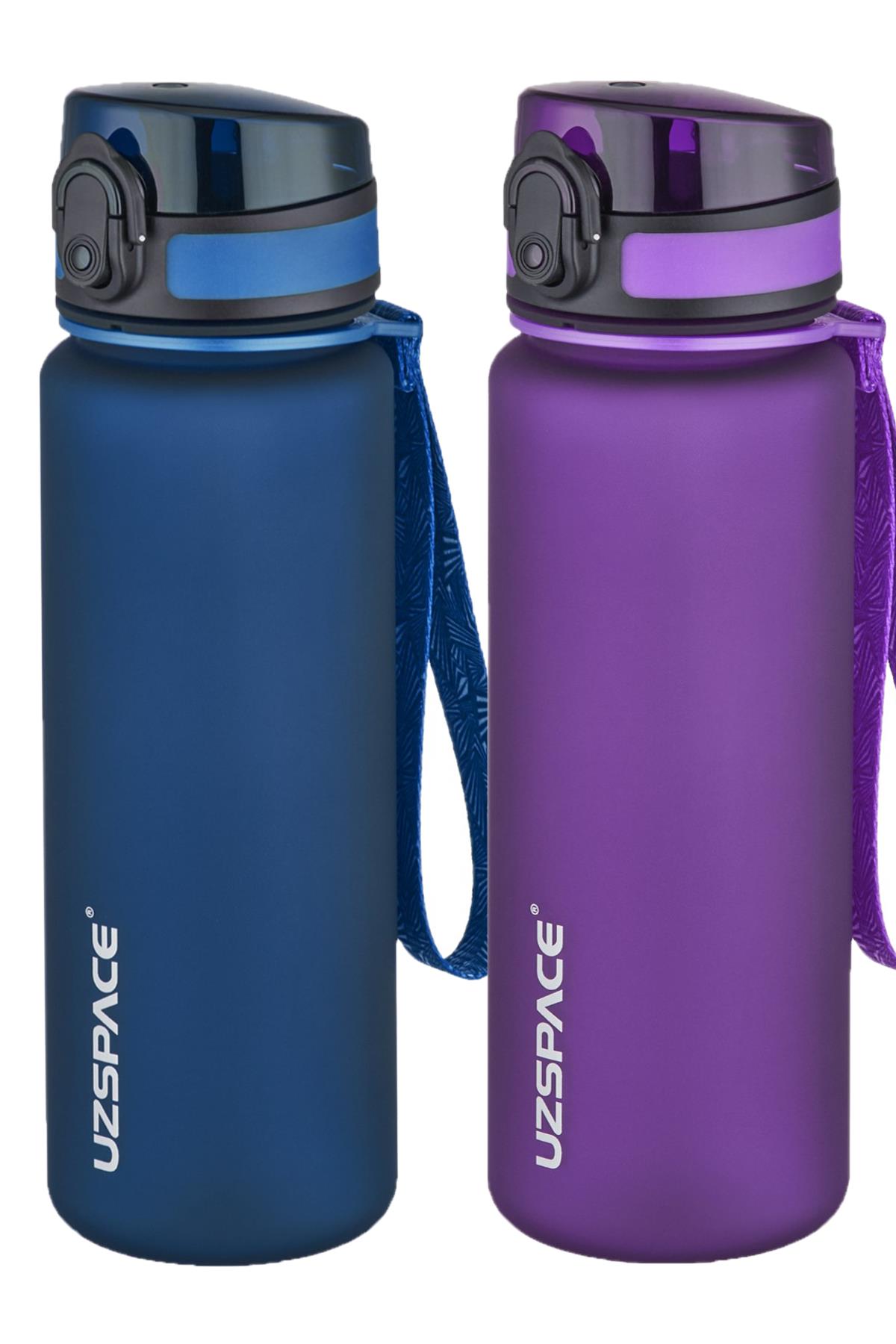 Uzspace 2`li Tritan Matara Seti 500 ml 14 Farklı Renk Seçeneği FiftyFifty