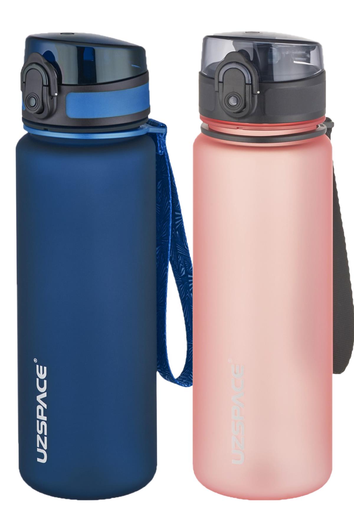 Uzspace 2`li Tritan Matara Seti 500 ml 14 Farklı Renk Seçeneği FiftyFifty