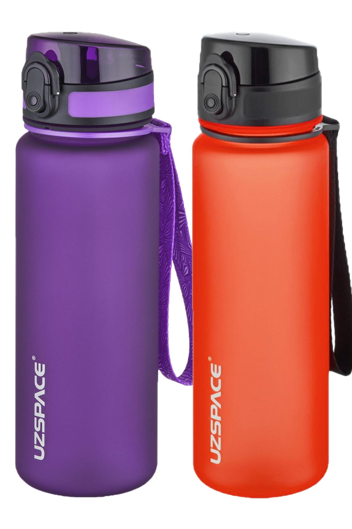 Uzspace 2`li Tritan Matara Seti 500 ml 14 Farklı Renk Seçeneği FiftyFifty